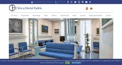 Desktop Screenshot of clinicapadros.com